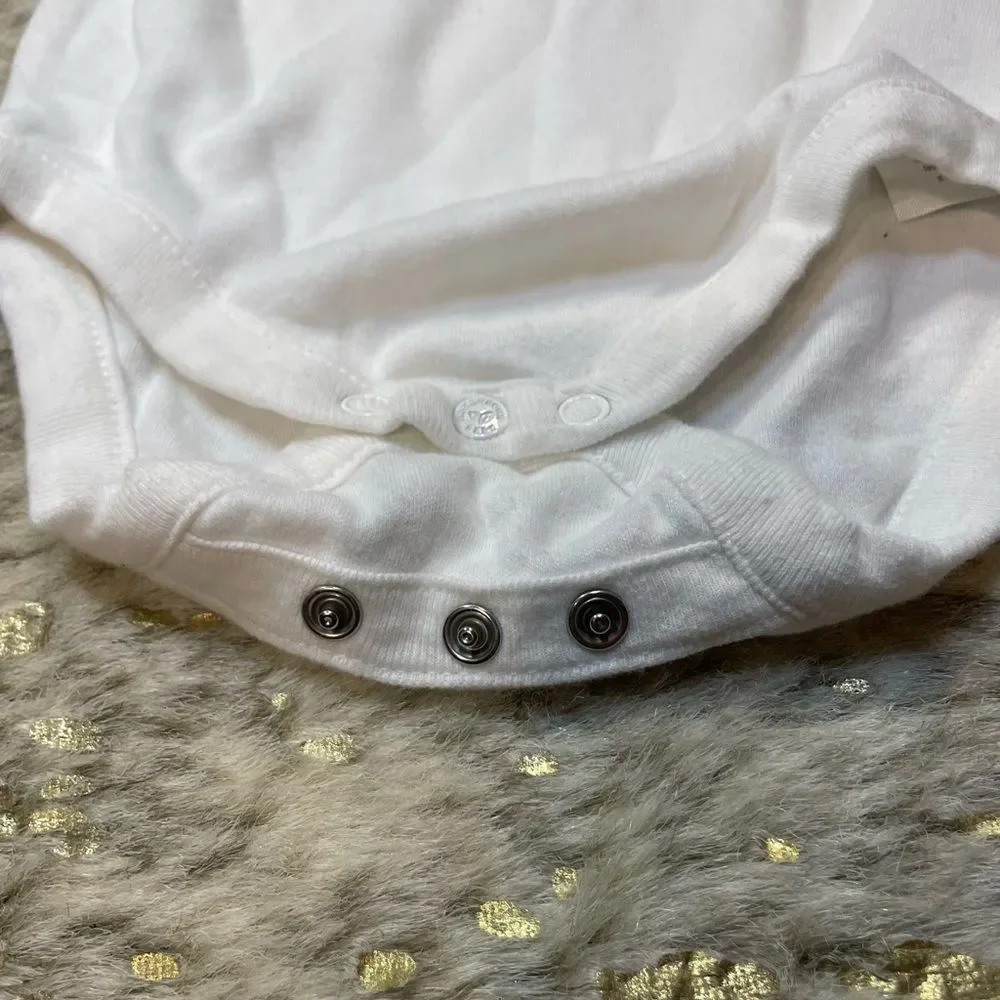5 for $25🔥Homegrown‎ Baby Set of 2 Snap Bottom Tops Baby Size 3-6 Months